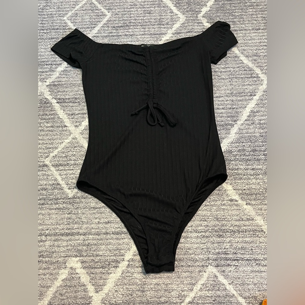 Rue 21 Black Bodysuit XS